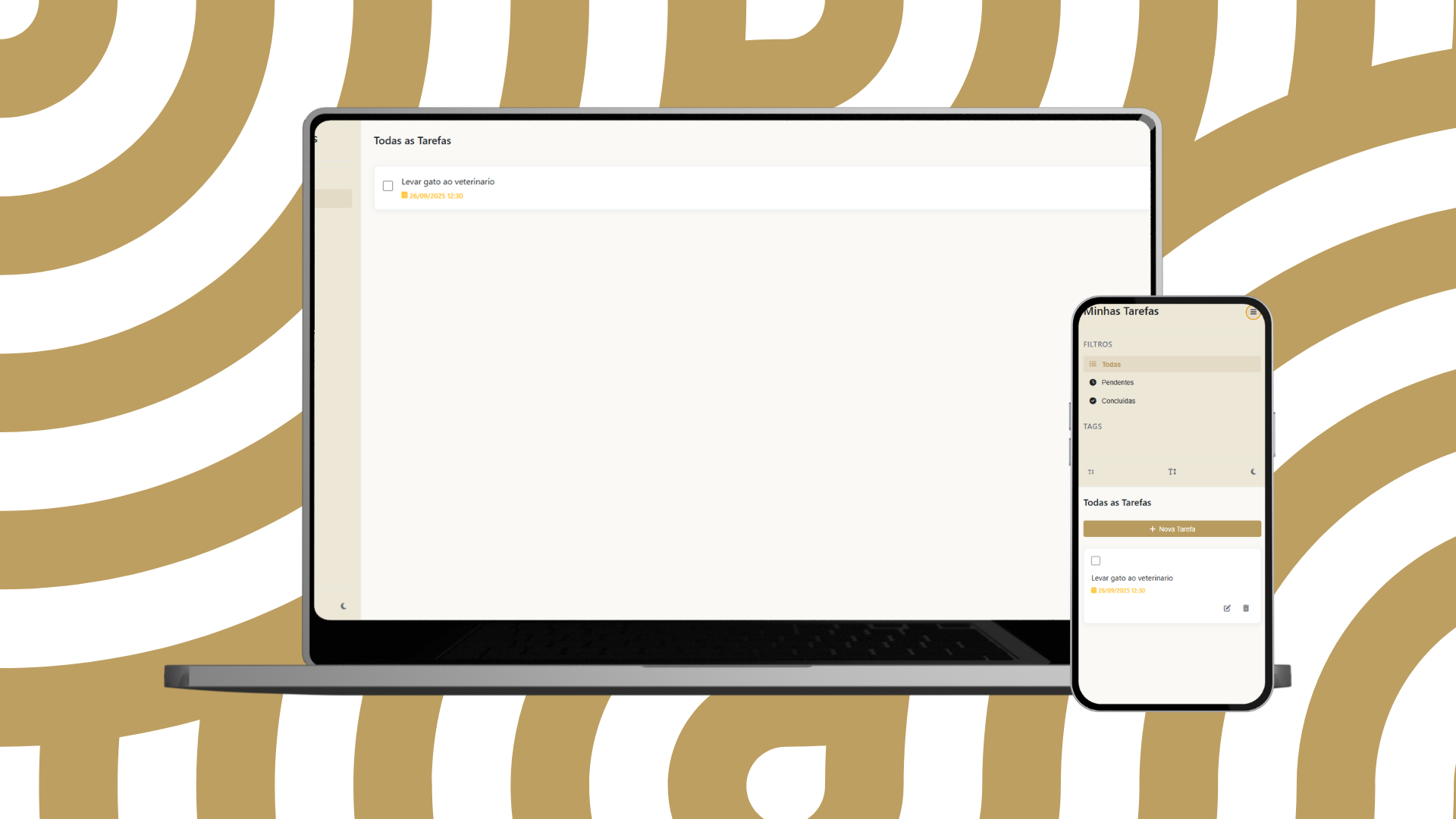 Preview do projeto Lista de Tarefas Moderna